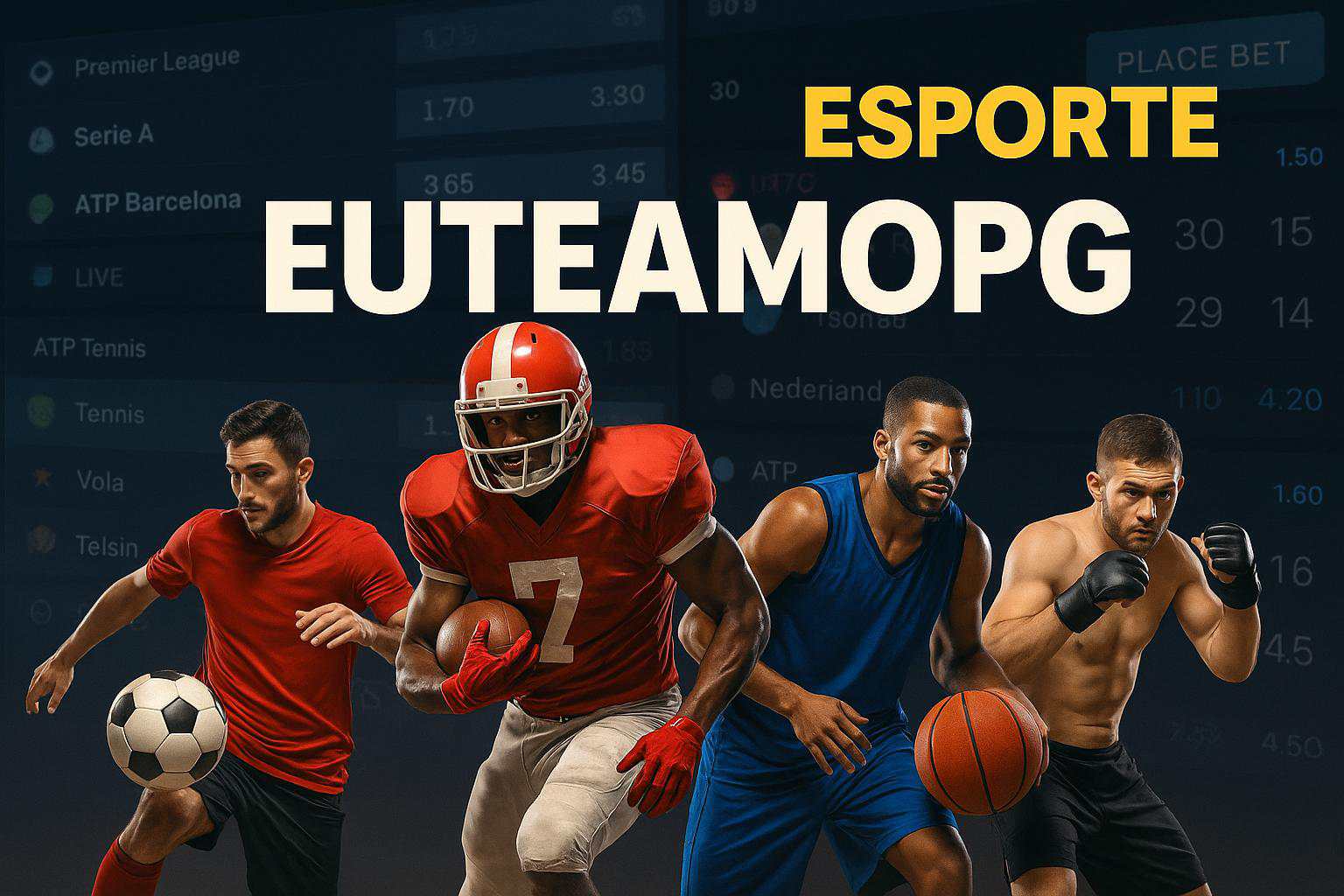 Apostas esportivas no cassino online EUTEAMOPG