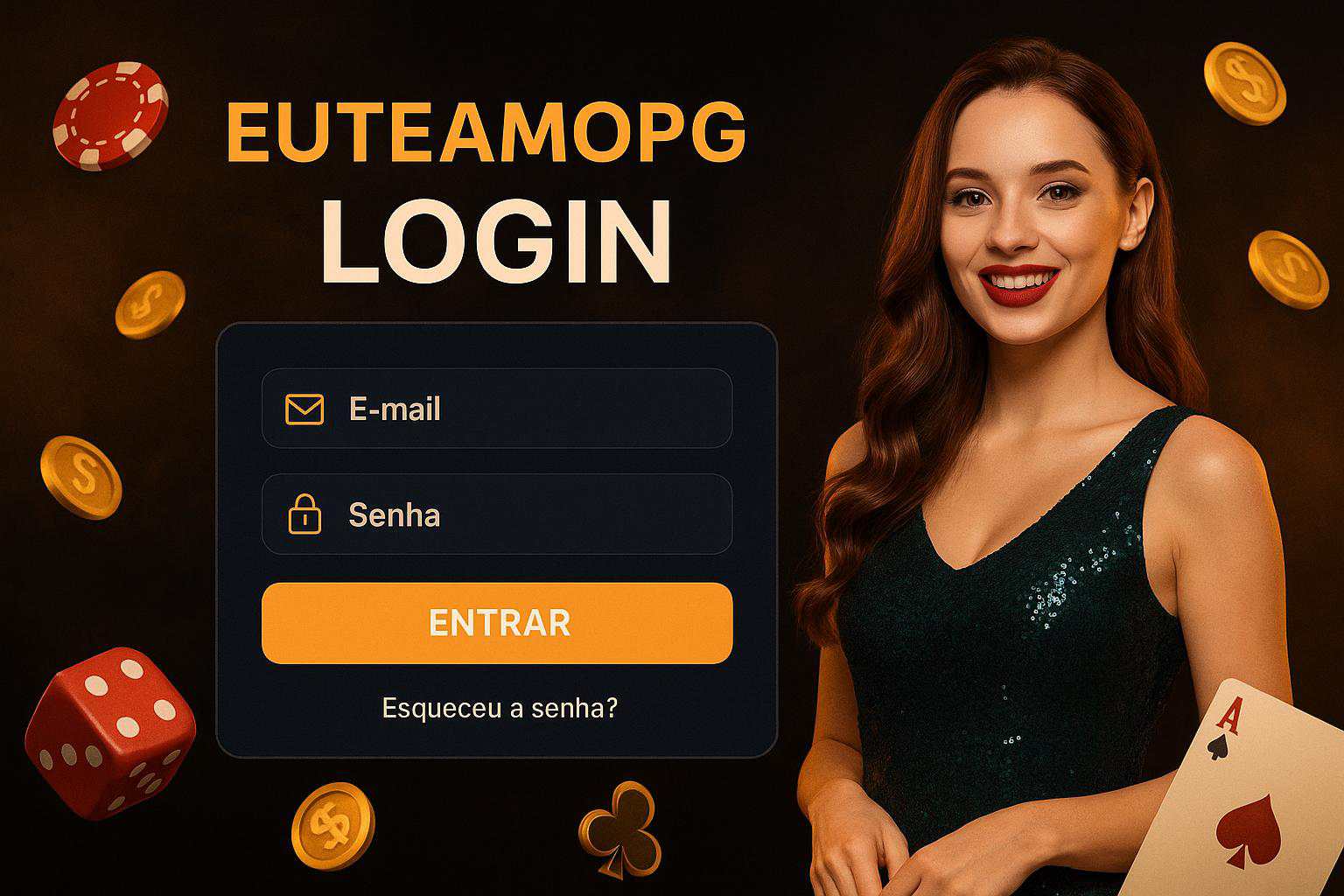 Não Perca tempo, o rRgistro na site EUTEAMOPG